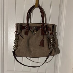 Michael Kors Brown Leather Handbag